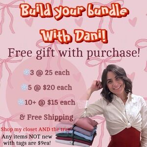 Build a bundle! Tray shopping with D!